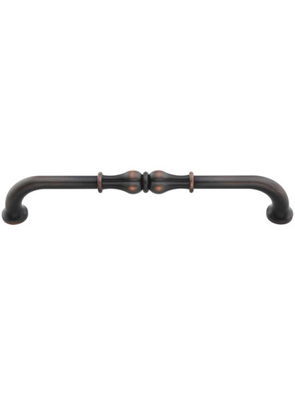 Bella Cabinet Pull - 6 1/4 inch Center-to-Center in Brushed Oil Rubbed Bronze.
